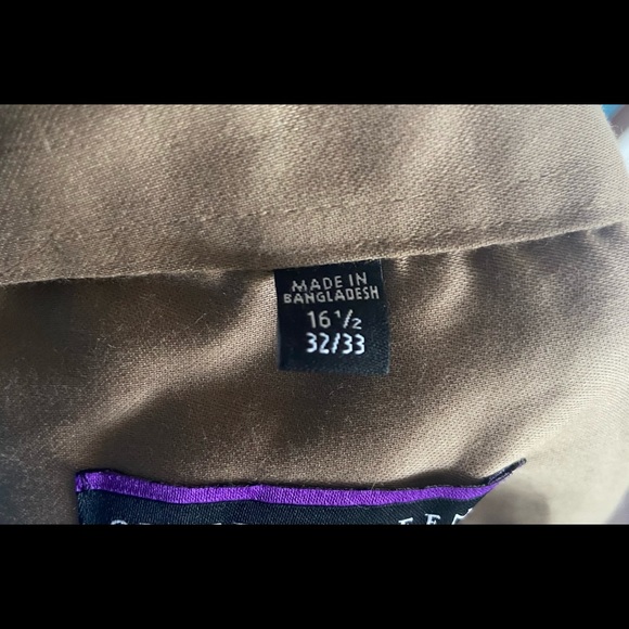 LN VINTAGE CLASSIC FIT GEOFFREY BEENE DRESS SHIRT - Picture 9 of 9